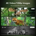 thumbnail image 2 of APEXEL APL-NV009 4K HD Night Vision Goggles Digital Night Vision Binoculars 1080P 5X Optical Zoom Viewing 984ft/300M in Dark with 3-inch LCD Screen Support Image Video Recording for Bird, 2 of 9