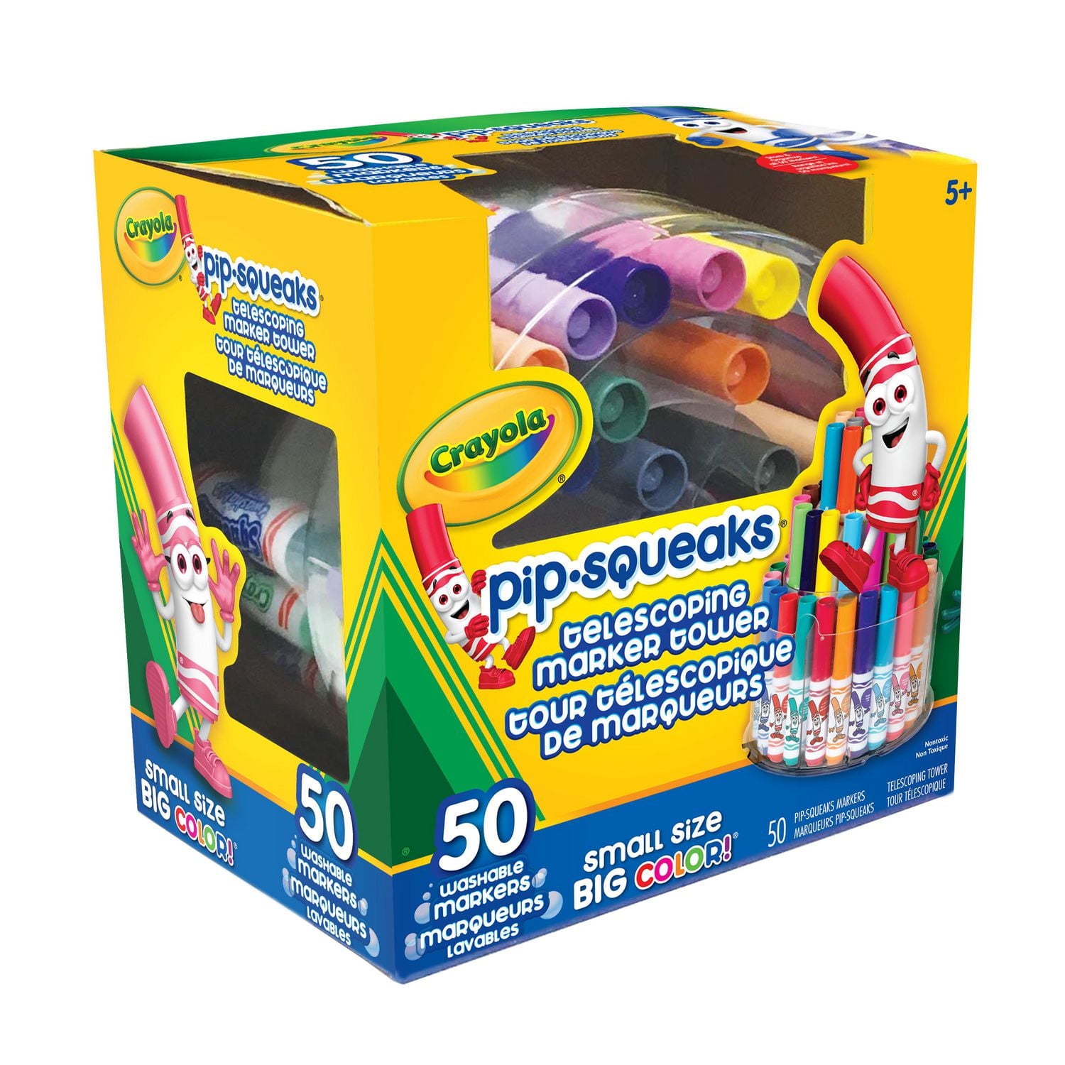 Tour téléscopique pour marqueurs Crayola Pipsqueaks Marqueurs Pipsqueaks