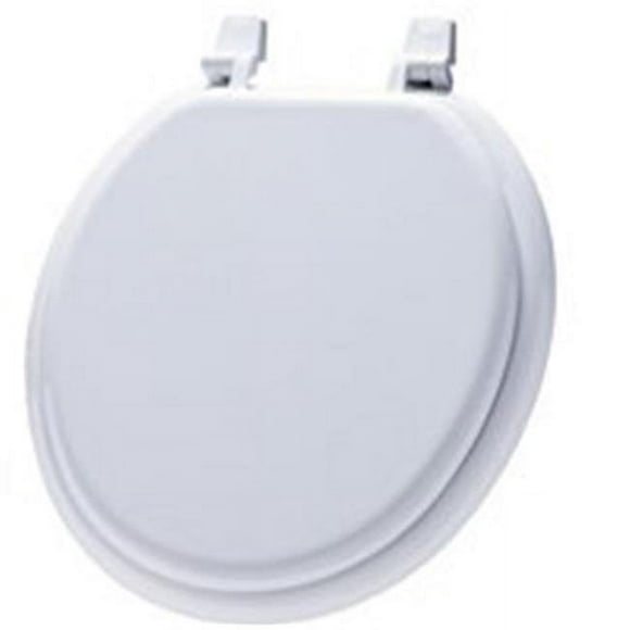 Bemis Mfg 66TT-000 Toilet Seat Round Wood- White