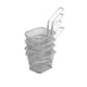 thumbnail image 1 of Mini Fry Baskets, Mesh Wire French Fries Chip Basket Net, Food Presentation Baskets French Fry Holder For Kitchen C, 1 of 5