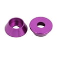 thumbnail image 2 of Unique Bargains M4 Aluminium Alloy Engine Bay Hatch Lid Bumper Washer Purple 20Pcs, 2 of 2