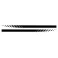 thumbnail image 1 of Universal Car Sticker Strip Style Racing Car Body Side Roof Hood Decal for All Cars, 1 of 7