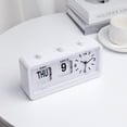 thumbnail image 3 of Unique Bargains Silent Non Tick Clock White 7.8"L x 1.9"W x 3.7"H, 3 of 8