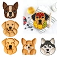 thumbnail image 2 of JHEHF Dog Shape Wooden Serving Tray Cute Dog Theme Charcuterie Board Snack Dish Platter for Party Activities Housewarming Present Gift for Pet Lovers, 2 of 9