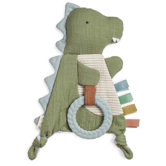 Juguete sensorial Itzy Ritzy Bitzy Crinkle Dinosaur para bebés