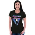 thumbnail image 4 of Michael Jackson 80s Iconic Pop Pose Womens Slim Fit Graphic Tee Brisco Brands S, 4 of 6
