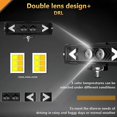 thumbnail image 3 of 6 Inch LED Light Bar 120W LED Bar for Car Truck ATV SUV RV Motorcycle, 3 of 4