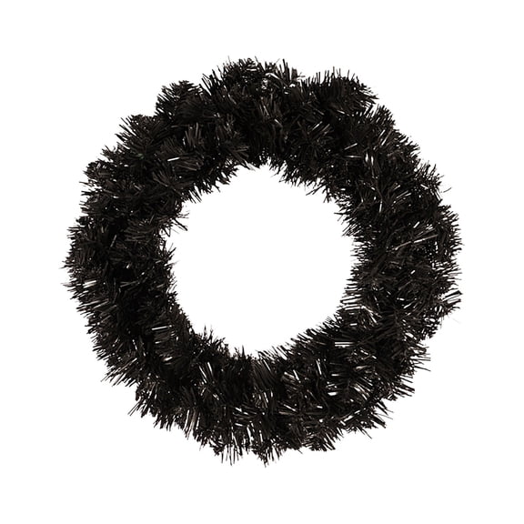 Halloween Christmas Glamorous Black Illuminated Wreath Trendy Led Vine Circle for Festive Decor Wreath Happy Day!