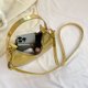 thumbnail image 3 of Bolsa De Hombro Patrón de cocodrilo Bolsos cruzados Bolso de hombro de cuero de PU Moda para el trabajo (Oro) Ehuebsd Para Estrenar, 3 of 9