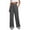 *Gray, variant on VBVC Women's High Waisted Straight Leg Yoga Pants,Tummy Control Dressy Trousers For Women,Ladies Stretchy Work Sweatpants with Pockets,Army Green,S-2XL