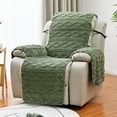 thumbnail image 3 of Recliner Covers Non Slip Waterproof Large Recliner Chair Covers for Leather Chairs Recliner Sofa Cover for Living Room Recliner Furniture Protectors Covers for Dog Pets, 3 of 7