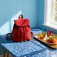 thumbnail image 4 of Stylish Drawstring Backpack for Women Compact Casual Daypack Lightweight Shoulder Bag, 4 of 4