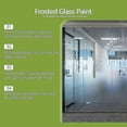 thumbnail image 4 of Matte Frosted Glass Paint Office Bathroom Glass Anti-Peeping Paint Frosted Glass Paint, 4 of 5