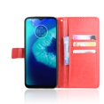 thumbnail image 3 of Funda tipo libro para Motorola MOTO G8 Power Lite, cartera todo‑en‑uno, funda multifuncional con tarjetero y correa de muñeca desmontable, 3 of 5