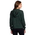 thumbnail image 2 of RBX Active Women's Regular Length Slouchy Fit Ribbed 1/4 Zip Pullover Hoodie Top, 2 of 5