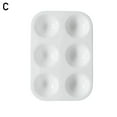 thumbnail image 5 of CCOCC Paint Palette Tray Round Plastic Watercolor Mixing DIY Palette Art, 5 of 7