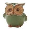 thumbnail image 3 of CoreLiving Owl Planter Animal Succulent Pots - Ceramic Groot & Cute Owl Flower Pot, Modern Indoor Planters with Drainage for Home Office Decor, Unique Gift, 3 of 4