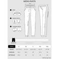 thumbnail image 7 of Ma Croix Men's Crisscross Stretch Skinny Drop Crotch Jogger, 7 of 7