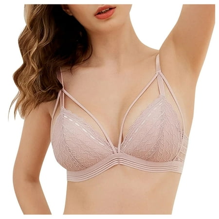 

Women s Thin Bra Lace Without Steel Ring Comfortable Gathering Underwear