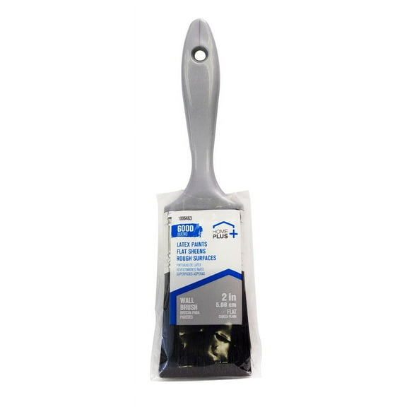 Home Plus 1006463 2 in. Good Flat Paint Brush - Pack of 12