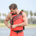 thumbnail image 1 of UR-20 Pivot Vest | Red | Comfort EVA Foam | Comp PFD Life Vest (S/M), 1 of 3