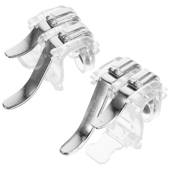 MIPCASE 1 Pair Mobile Gaming Triggers ABS Game Controller Trigger Buttons for Shooting Control
