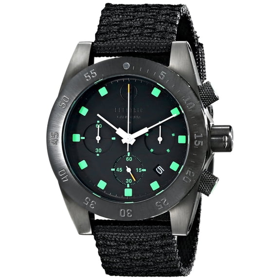 Men's EW0030020020 DW01 Nato Band Analog Japanese Quartz Black Watch