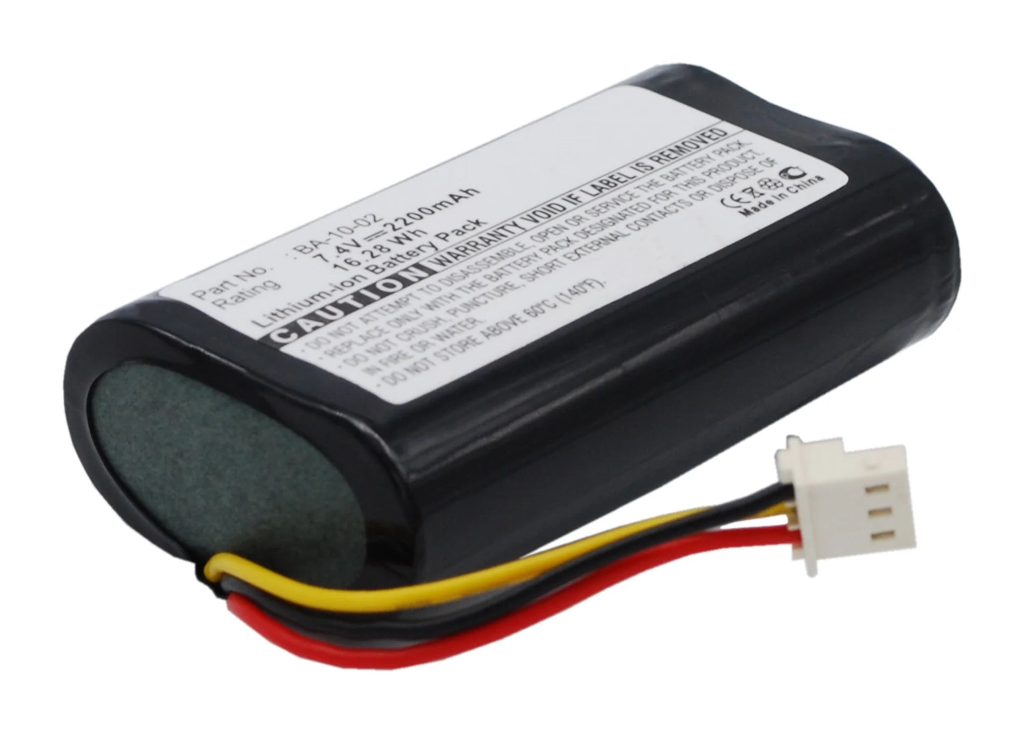 2-Pack 3400mAh 14.4V Replacement Battery For Robot Vacuums (Eufy, Ecovacs, Coredy, Shark & More) - Li-ion, 3-Prong Connector 3 thumbnail image