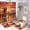 style-961, variant on Family Walking at The Beach at Sunset Shower Curtain Sets with Rugs 4 Piece with Rugs Toilet Lid Cover And Bath Mat Gift for Family Personalized Picture Family Bath Curtain