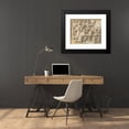 thumbnail image 4 of Luigi Ademollo 24x20 Black Modern Framed Museum Art Print Titled - Moses Drawing Water from the Rock, 4 of 5