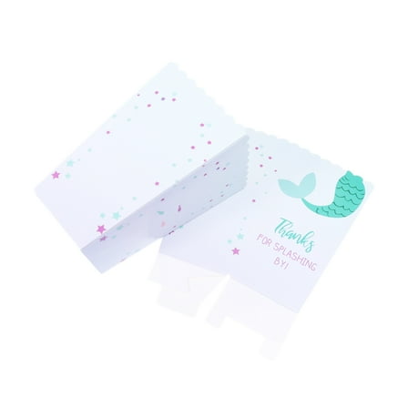 Masteelf 12 Pcs Colorful Mermaid Popcorn Boxes Party Favor Holders for Kids Birthday Celebration