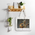 thumbnail image 5 of Rocae Surreal Weightlifting Snail or Plush Underarm Bag White Furry Purse Handbag for Autumn and Winter, 5 of 7