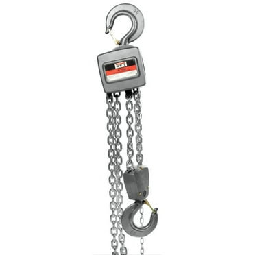 JET 133520 AL100 Series 5 Ton Capacity Aluminum Hand Chain Hoist with 20 ft. of Lift