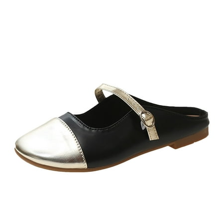 

Women Sandals Clearance 2023! Pejock Women s Platform Wedge Sandals Extremely Comfy Slides Sandals Little Fragrant Style Shoes Soft Sole One Button Half Slippers Non-Slip