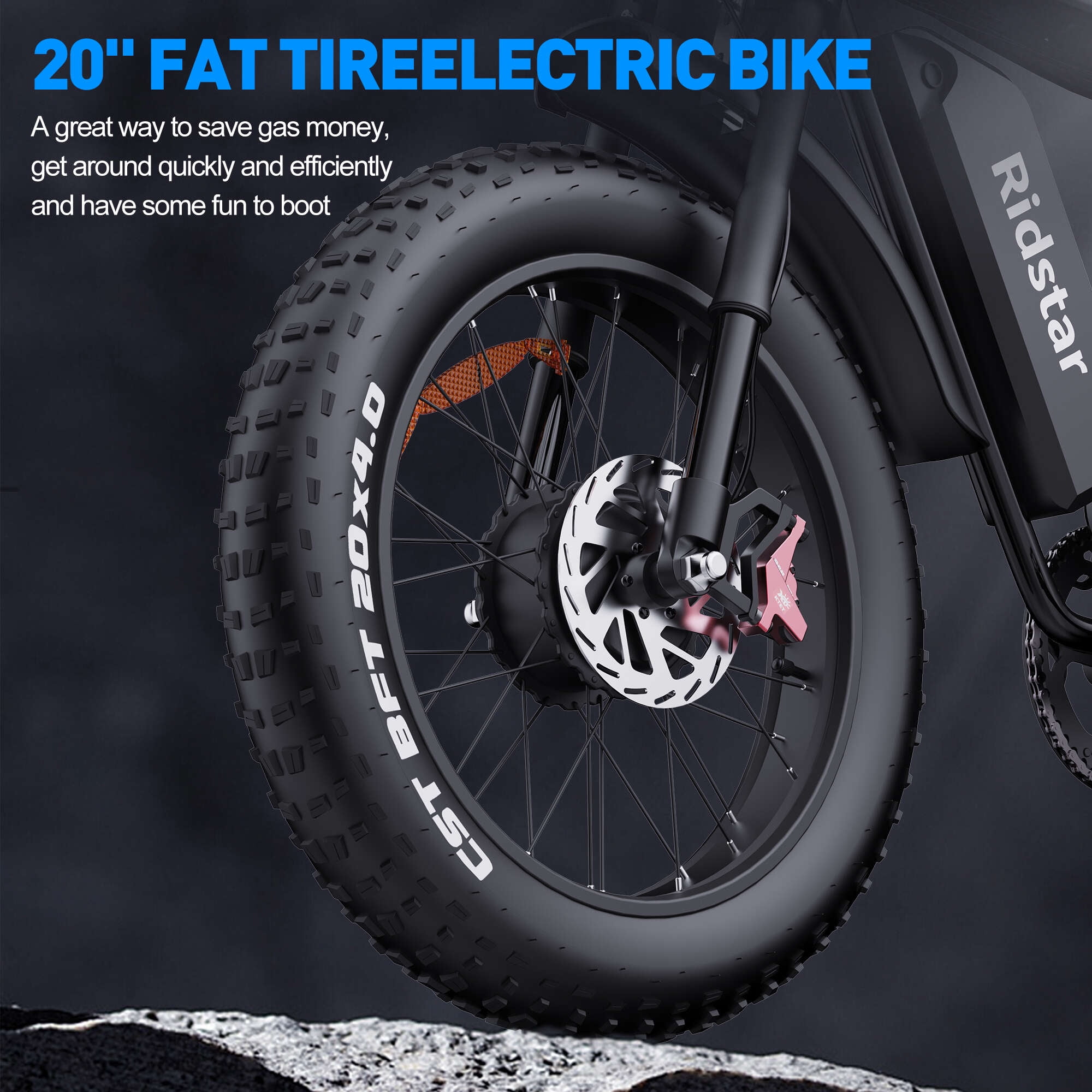 Electric Bike Dual Motor Peak 3000W 35MPH Mountain Bike for Adults