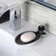 thumbnail image 1 of Fiudx Ofertas del día Jabonera con drenaje, caja de jabón, soporte portátil para baño, práctico desinfectante, caja para baño, ducha, caja de jabón para el hogar, 1 of 6