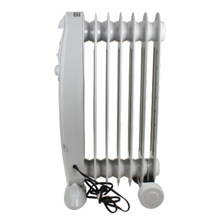 Comfort Zone Oil-Filled Electric Radiator Heater | 3 Heat Settings with Silent