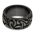 thumbnail image 5 of Edward Mirell Black Ti Casted 11mm Band, 5 of 8