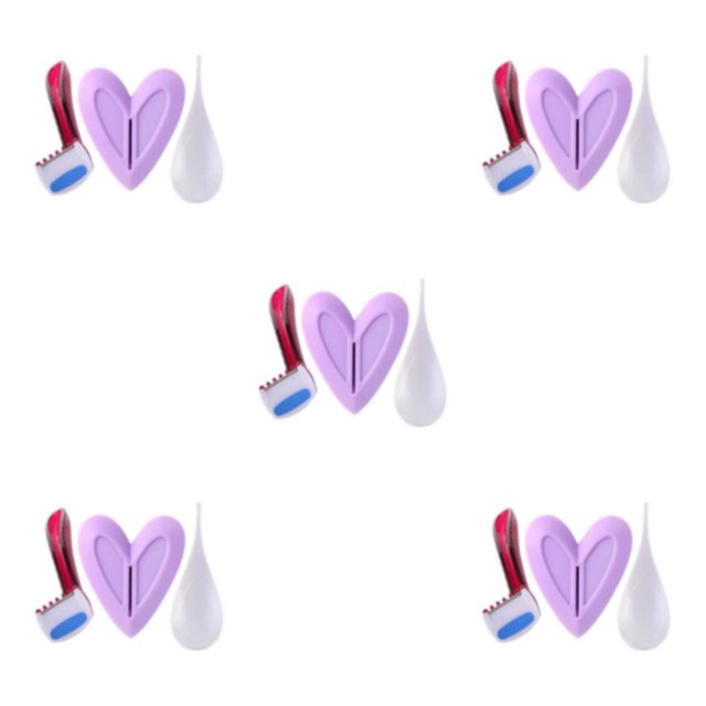 maskred Shaver Shaping Tool for Smooth Pubic Hair and Skin Easy to Heart 5Set