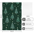 thumbnail image 2 of 2 Pcs Funny Kitchen Towels,Dark Green Christmas Tree Pattern Microfiber Dish Towels,Kitchen Tea Towels,Kitchen Towel Set (18" X 26"), 2 of 7