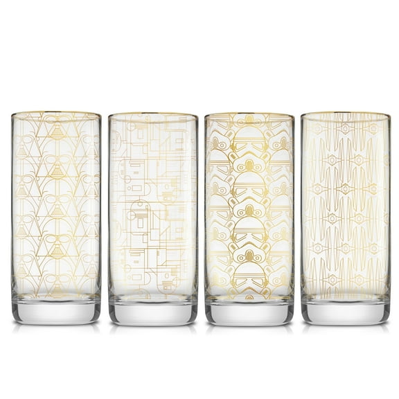 Star Wars™ Limited Edition Deco Collection Tall Glasses, Set of 4