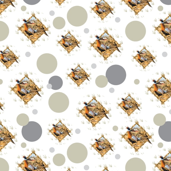 Pheasant Diamond Premium Gift Wrap Wrapping Paper Roll