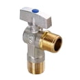 thumbnail image 1 of Válvula de parada de ángulo de válvula de agua de ajuste de plomería de de ángulo de flujo G1/2'' fácil de instalar Azul, 1 of 9