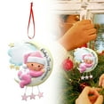 thumbnail image 2 of Rzdlizj Personalized Babys First Christmas Ornament 2025 - Christmas Hanging Ornament - Hug Mr. Moon Baby Boy First Christmas Ornament Blue 1St Christmas Baby Ornament, 2 of 8