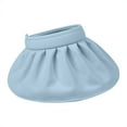 thumbnail image 5 of IDALL Visor Hat Sun Hat Women's Fashion Beach Summer Cycling Empty Top Dual-use Face Cover Sun Hat Beach Hat Summer Hats Light Blue One Size, 5 of 5
