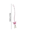 thumbnail image 7 of Pathside Pink Curtain Tiebacks, 19.7in Butterfly Pearl Rope for Window Drapes, Sheer Curtain Holdbacks Decor, 7 of 7
