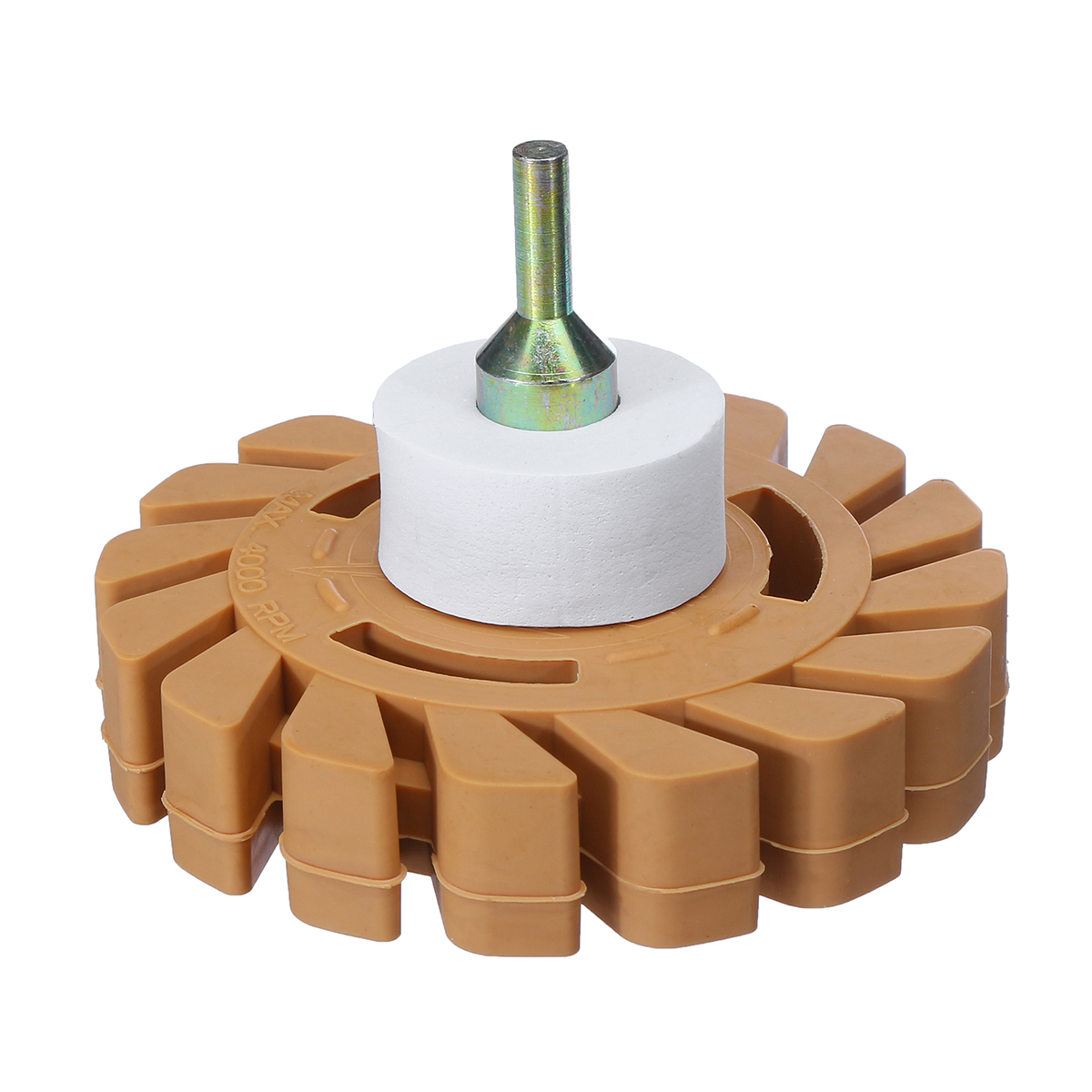 Rubber Eraser Wheel with 1/4'' Drill Adapter