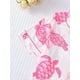 thumbnail image 2 of 2pcs Cute Sea Turtle Print Women's Pajama Set - Short Sleeve Top & Elastic Waist Shorts, 2 of 5