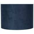 thumbnail image 4 of Classic Drum Suede Lamp Shade, Navy Blue, 8" to 16" Bottom Size 8", 4 of 4