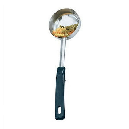 Vollrath 61182 Black Handled 8 Ounce Solid S/S Spoodle